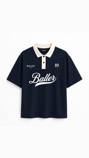 Baller Boxy Fit Polo