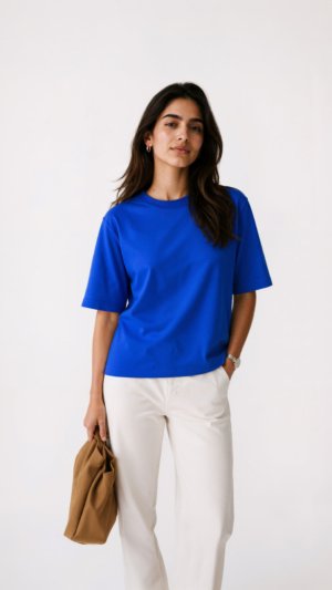 Royal Blue Timeless Tee
