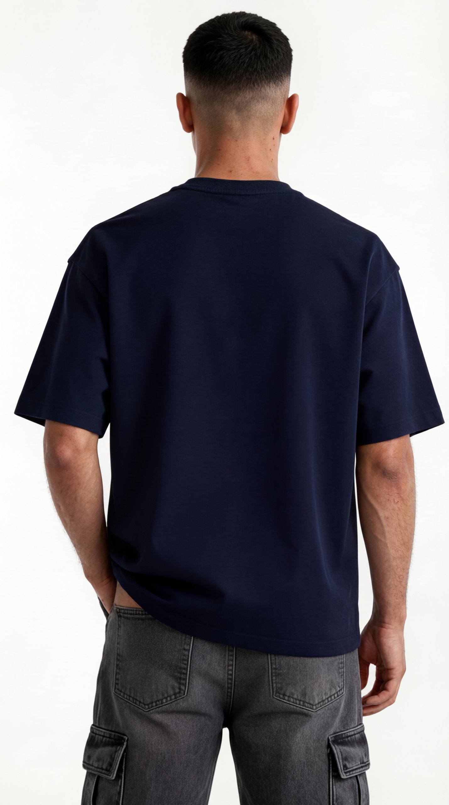 Navy Essential Tee - Image 2